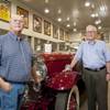 Michael Pratt stands with Jim Rogers among the massive amount of cars in Rogers’ collection Tuesday, Sept. 20, 2011. Pratt is director of transportation for Rogers’ collection and has been responsible for tracking down a majority of the vehicles. Michael Pratt stands with Jim Rogers among the massive amount of cars in Rogers’ collection Tuesday, Sept. 20, 2011. Pratt is director of transportation for Rogers’ collection and has been responsible for tracking down a majority of the vehicles.